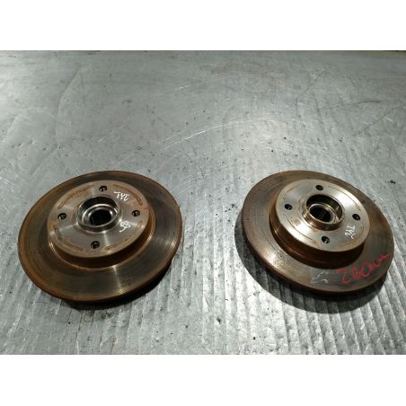 TARCZE HAMULCOWE TYŁ PEUGEOT 2008 1.4 EHDI 2013 