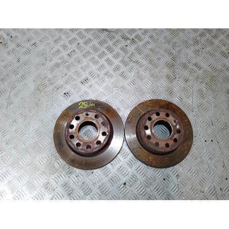 TARCZE HAMULCOWE TYŁ SEAT TOLEDO III 1.6 2006 250MM 