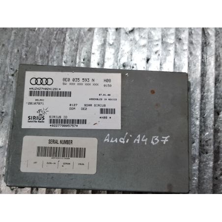 STEROWNIK RADIA AUDI A4 B7 2.0 2007 8E0035593N 
