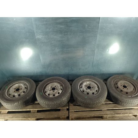 FELGI STALOWE KOMPLET 15 OPONY FIAT DUCATO I LIFT 2004 