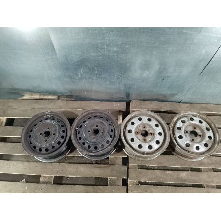 FELGI STALOWE KOMPLET 13 TOYOTA YARIS I ( 99-05 ) 1.4 D4D 2003 