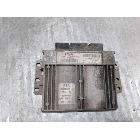 KOMPUTER, STEROWNIK PEUGEOT 206 1.4 8V 2001 9643134680  9637706180-05 