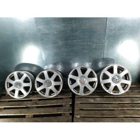 FELGI ALUMINIOWE KOMPLET 16 VW BORA 1.6 2000 