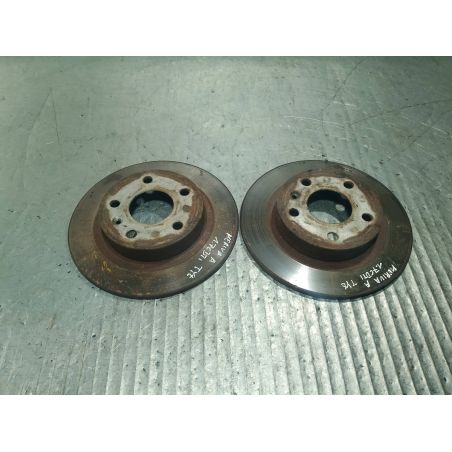 TARCZE HAMULCOWE TYŁ OPEL MERIVA A 1.7 CDTI 2007 