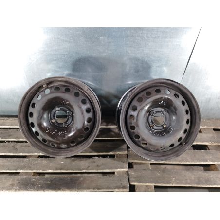 FELGI STALOWE 16 RENAULT SCENIC II ( 03-09 ) 1.9 DCI 2003 16' 