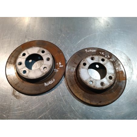 TARCZE HAMULCOWE TYŁ CITROEN XSARA PICASSO 1.6 HDI 2005 