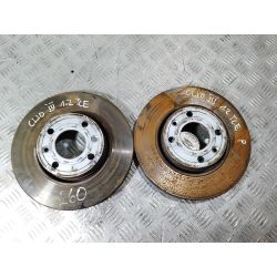 TARCZE HAMULCOWE PRZÓD RENAULT CLIO III ( 05-13 ) 1.2 TCE2007                                            