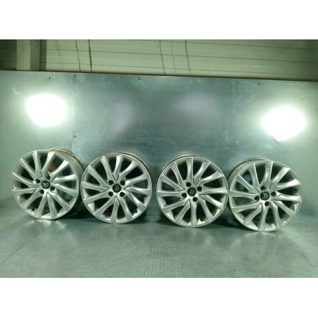 FELGI ALUMINIOWE KOMPLET 17 CITROEN C4 PICASSO 1.6 HDI 2008 9687678480  9655832480 