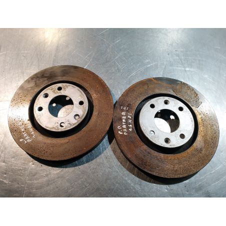 TARCZE HAMULCOWE PRZÓD PEUGEOT PARTNER 2008- 1.6 HDI 2008 