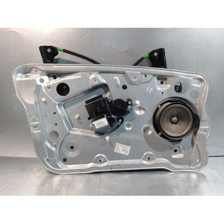 PODNOŚNIK SZYBY LEWY PRZÓD ZE STELAŻEM SKODA FABIA I 1.2 2004 6Y0837755C   6Y1837751BC    6Q1959801A 