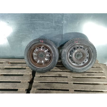 FELGI STALOWE 14 OPONY ZIMOWE RENAULT CLIO II 1.2 16V 2003 1010240  165/70 R14 