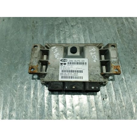 KOMPUTER, STEROWNIK PEUGEOT 206 1.4 16v 2004 9654722680  9647498180 