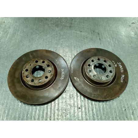 TARCZE HAMULCOWE PRZÓD SKODA SUPER B II 1.4 TSI 2013 