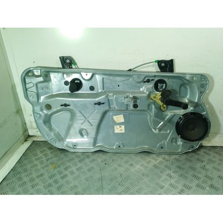 PODNOŚNIK SZYBY LEWY PRZÓD ZE STELAŻEM VW POLO 9N 1.2 6V 2003 6Q3837755A 