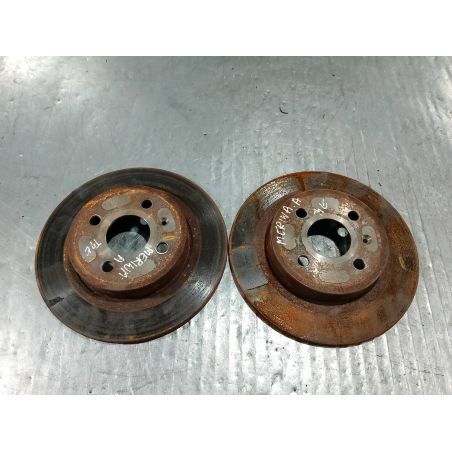 TARCZE HAMULCOWE TYŁ OPEL MERIVA A 1.8 16V 2003 
