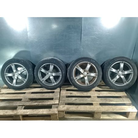 FELGI ALUMINIOWE KOMPLET 16 Z OPONAMI RENAULT SCENIC II ( 03-09 ) 1.9 DCI 2003 16X7JJ 