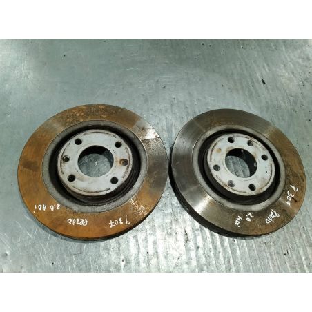 TARCZE HAMULCOWE PRZÓD PEUGEOT 307 2.0 HDI 8V 2003 
