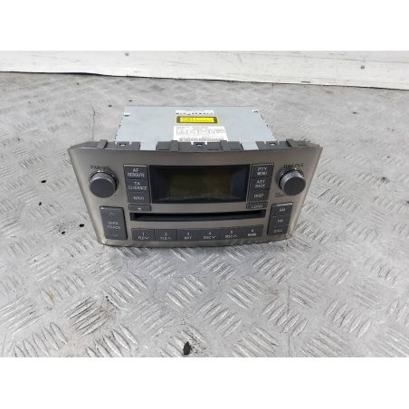 RADIO TOYOTA AVENSIS II T25 2.0 16V 2008 86120-05130 CQ-TS6672G 