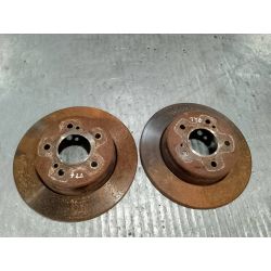 TARCZE HAMULCOWE TYŁ MERCEDES-BENZ W203 2.0 KOMPRESSOR2000                                            