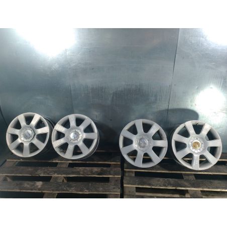 FELGI ALUMINIOWE KOMPLET 16 SEAT TOLEDO III 2.0 TDI 140KM 2.0 TDI 2004 336 401 KBA45672 5P0601025B 1 