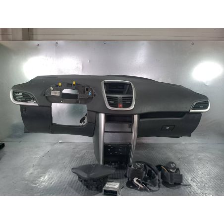 DESKA ROZDZIELCZA,KONSOLA PODUSZKI SENSOR PASY PEUGEOT 207 SW 1.4 VTi 2007 