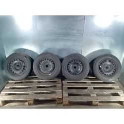 FELGI STALOWE KOMPLET 15 Z OPONAMI RENAULT MEGANE I ( 95-03 ) 1.6 16V20016,5J15H2C                                            