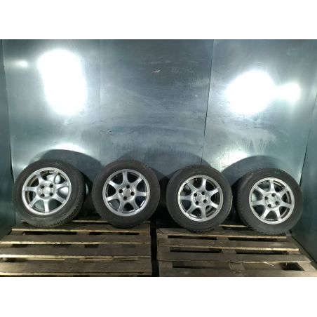 FELGI ALUMINIOWE KOMPLET 15 Z OPONAMI HONDA CITY V 1.3 16V 2007 ANZIO 