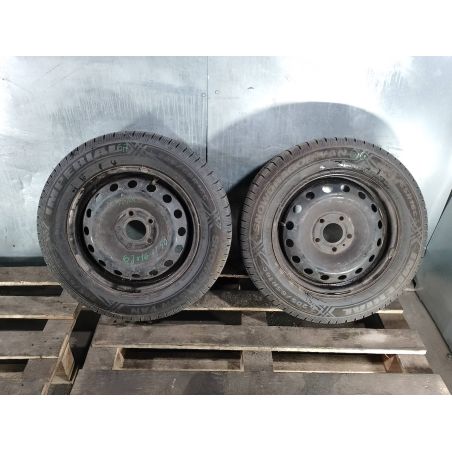 FELGI STALOWE PARA 16 Z OPONAMI OPEL VIVARO I 1.9 DCI 2004 1 