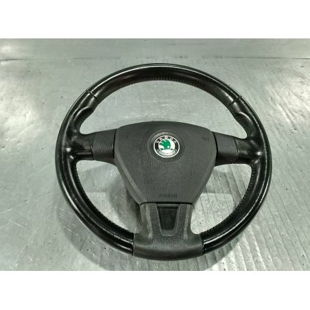 KIEROWNICA Z PODUSZKĄ SKODA OCTAVIA II 1.6 FSI 116KM 1.6 FSI 2008 1Z0419091P/Q  1Z0880201AP 