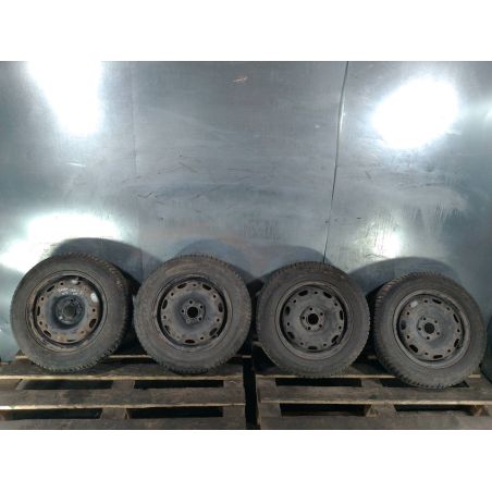 FELGI STALOWE KOMPLET 14 Z OPONAMI SKODA FABIA I 1.4 MPI 1.4 MPI 2000 165/70  R14   81T     HA42140923    6Q0601027C 