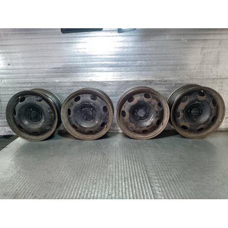 FELGI STALOWE KOMPLET 16 CITROEN C4 GRAND PICASSO 1.6 HDI 2007 2160717  6,5JX16H2 