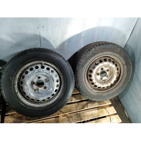 FELGI STALOWE PARA 16 Z OPONAMI VW TRANSPORTER T5 1.9 TDI 2005 KBA43738  2160926 