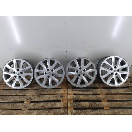 FELGI ALUMINIOWE KOMPLET 17 RENAULT LAGUNA III ( 07-15 ) 2.0 DCI 150KM 2.0 DCI 2007 8200589047  7J17 5CH 