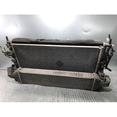 ZESTAW CHŁODNIC WODA KLIMA WENTYLATOR FORD FOCUS C-MAX 1.6 TDCI 2005 3M5H-8C607-RE 3M5H9L440AE 3M5H8005RJ 