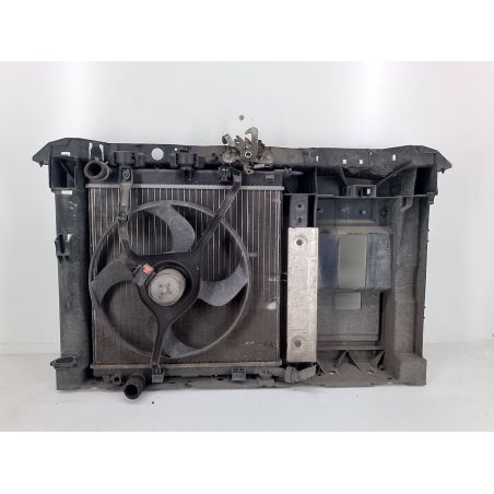 PAS PRZÓD, CHŁODNICA WODY, WENTYLATOR CITROEN C3 PLURIER 1.4 16V 2003 9652855880 