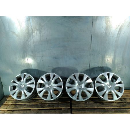 FELGI ALUMINIOWE KOMPLET 17 CITROEN C4 GRAND PICASSO 2.0 HDI 2009 9654386380 
