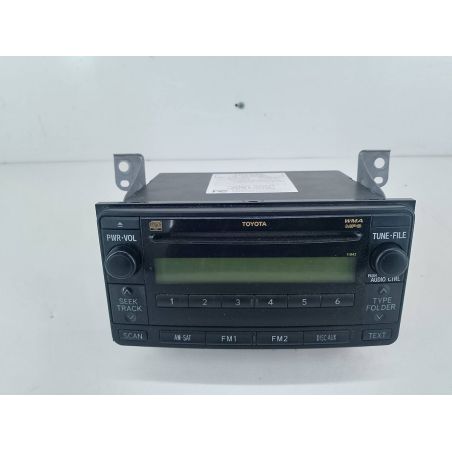RADIO TOYOTA YARIS II ( 06-11 ) 1.5 16V 2008 86120-52A20 123000-18500101 