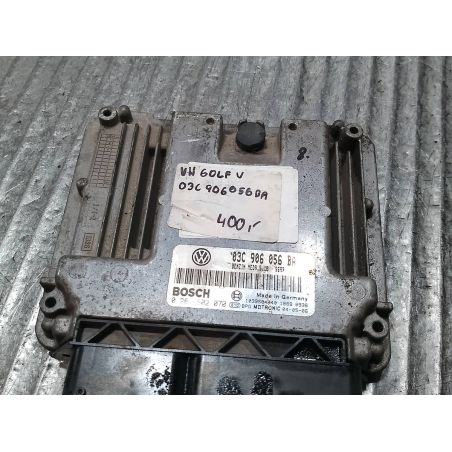 KOMPUTER, STEROWNIK VW GOLF V 1.6 FSI 115KM 1.6 FSI 2004 03C906056BA 0261S02070 