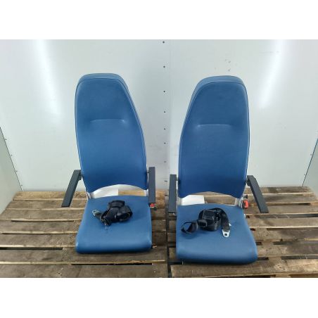 FOTELE TYŁ FIAT DOBLO II 1.9 JTD 2008 