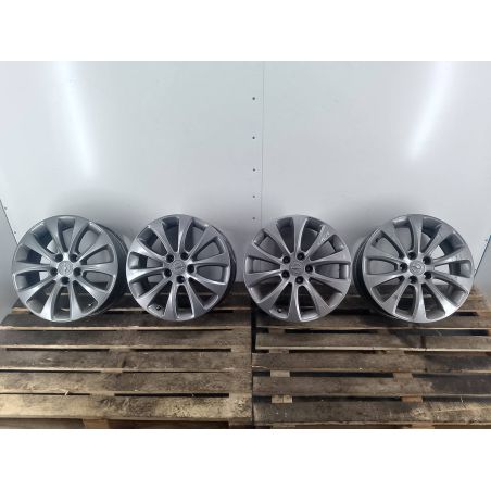 FELGI ALUMINIOWE KOMPLET 17 OPEL ASTRA H 1.6 A16XER, Z16XER 116KM 1.6 16V 2010 17X7 
