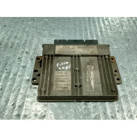 KOMPUTER, STEROWNIK PEUGEOT 206 1.4 1.4 8V 2001 9656972680  9655659480 