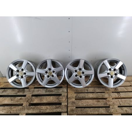 FELGI ALUMINIOWE KOMPLET 15 SKODA OCTAVIA II 1.9 TDI 105KM 1.9 TDI 2005 KBA 45715  6,5JX15H2 