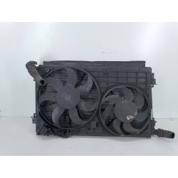 CHŁODNICA WODY Z WENTYLATOREM SEAT ALTEA XL 1.9 TDI 105KM1.9 TDI20081K0121251AK  1K0121207T  13-55D300186                                            