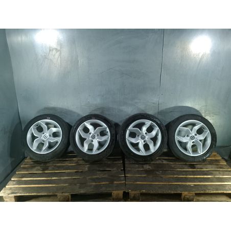 FELGI ALUMINIOWE KOMPLET 15 Z OPONAMI SMART FORTWO II 1.0 61KM 1.0 2014 A4514010100 