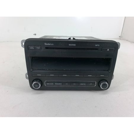 RADIO Z MP3 SKODA FABIA II 1.6 TDI 90KM 1.6 TDI 2011 5J0035161D 28287453 
