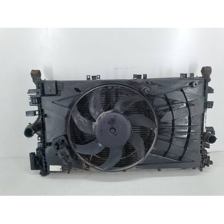 ZESTAW CHŁODNIC WODA KLIMA WENTYLATOR OPEL INSIGNIA 1.8 ECOTEC 140KM 1.8 16V 2010 13220113  13241743  13241726 P8655004 