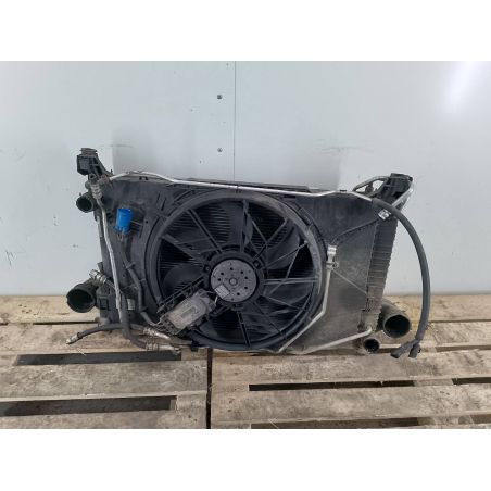 ZESTAW CHŁODNIC WODA KLIMA INTELCOOLER WENTYLATOR MERCEDES-BENZ KLASA B W245 2.0 CDI 109KM 2.0 CDI 2007 A1695002693  A1695000000  A1695003004  A1695001803 