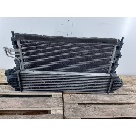 ZESTAW CHŁODNIC WODA KLIMA INTELCOOLER WENTYLATOR FORD FOCUS II FL 1.8 TDCI 2009 3M5H-8C607-RJ  3M5H-8005-TL 
