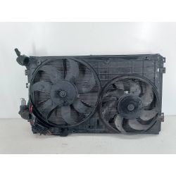 CHŁODNICA WODY Z WENTYLATOREM VW GOLF V 1.9 TDI 105KM1.9 TDI20051K0121207T  1K0121253H                                            