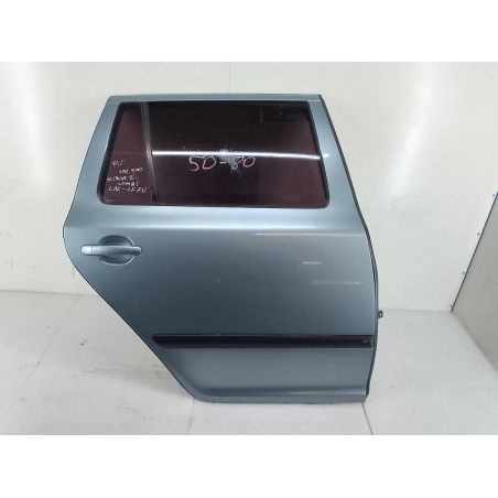 DRZWI PRAWY TYŁ SKODA OCTAVIA II 1.6 MPI 102KM 1.6 MPI 2006 